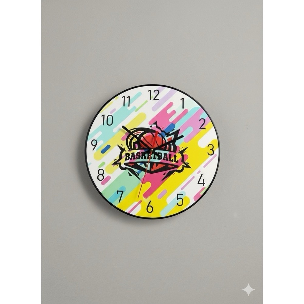 Basketball‎ Clock - Picture 2 of 3